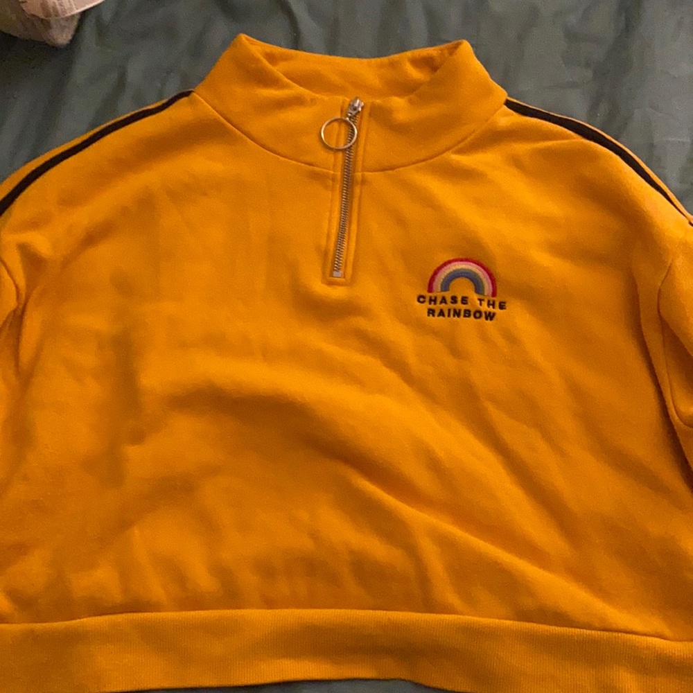 Cute orange sweatshirt
